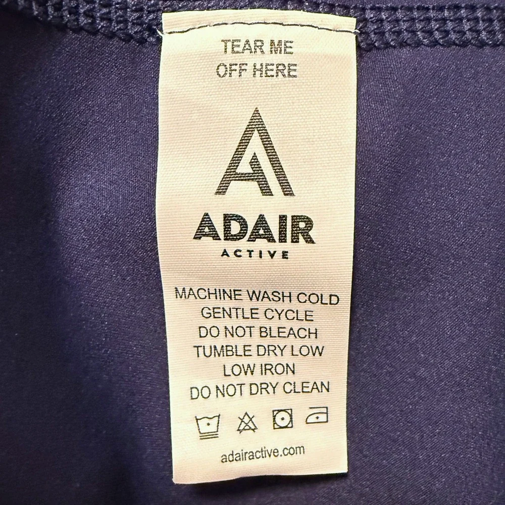 Adair Active XL Skort Blue Pleated Athletic Tennis Golf Skirt Womens Extra Large - Picture 6 of 6